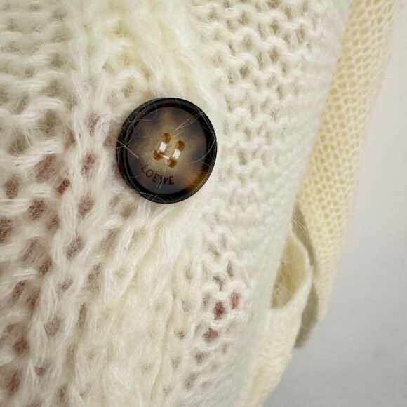 NWOT !Loewe Anagram mohair-blend cardigan - Picture 10 of 13